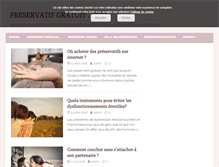 Tablet Screenshot of preservatifgratuit.com